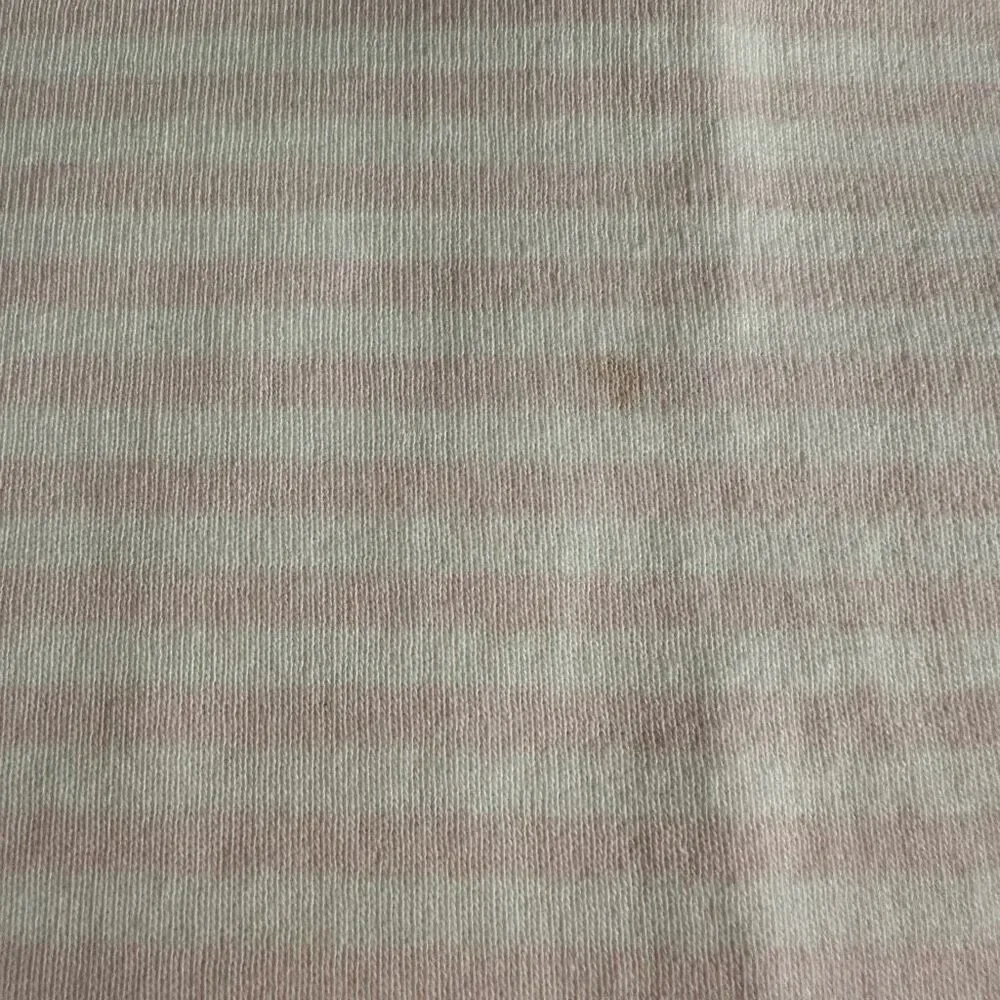 Hanna Andersson size 6-7 Pink So Sweet Short John Pajama TOP ONLY